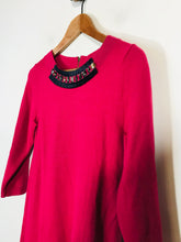 Load image into Gallery viewer, Boden Women's Embroidered Shift Dress | UK10 | Pink