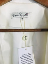 Load image into Gallery viewer, Damsel in a dress Women's Crop Blazer Jacket NWT | UK12 | White