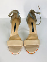 Load image into Gallery viewer, French Connection Women's Snakeskin Heeled Heels | EU39 UK6 | Multicoloured