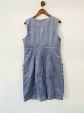 Load image into Gallery viewer, Boden Women's Corduroy Shift Dress | M UK10-12 | Blue