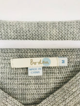 Load image into Gallery viewer, Boden Women’s Wide Neck Wool Jumper | M UK12 | Grey
