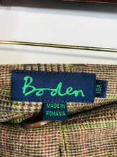 Load image into Gallery viewer, Boden Women's High Waist Wide Leg Smart Trousers | UK18 | Brown