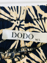 Load image into Gallery viewer, Dodo Women’s Floral Elasticated Waist Leggings | M/L UK12-14 | Blue