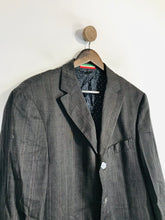 Load image into Gallery viewer, Moschino Men's Striped Blazer Jacket | IT50 | Grey
