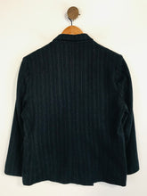 Load image into Gallery viewer, Toast Women's Wool Striped Blazer Jacket | UK12 | Blue