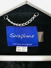 Load image into Gallery viewer, Seraphine Women’s Maternity Wool Blend Peacoat | UK6 | Black