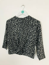 Load image into Gallery viewer, Zara Kid’s Leopard Print Jumper | 9 Years | Grey