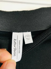 Load image into Gallery viewer, & Other Stories Women's Ponte Split Hem Leggings | EU34 UK6 | Black