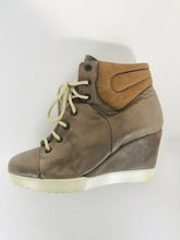 Load image into Gallery viewer, Daniel Women's Ankle Wedge Boots | EU39 UK6 | Brown