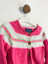 Load image into Gallery viewer, Joules Kid's Cotton Striped Cardigan | 18-24 months | Pink