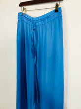 Load image into Gallery viewer, Zara Women's Wide Leg Culottes Trousers NWT | L UK14 | Blue