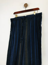 Load image into Gallery viewer, Jigsaw Women's Striped Wide Leg Casual Trousers | UK10 | Multicoloured