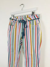 Load image into Gallery viewer, Red Button Womens Jeans | EU40 UK12 W32 L25 | Multicolour Stripes