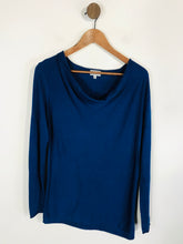 Load image into Gallery viewer, Jigsaw Women's Cowl Neck Jumper | M UK10-12 | Blue