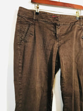 Load image into Gallery viewer, Monsoon Women's Cotton Casual Trousers | UK16 | Brown