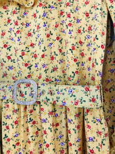 Load image into Gallery viewer, Sister Jane Women's Floral Ruffle Midi Dress | S UK8 | Yellow