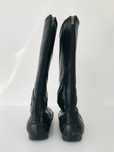 Load image into Gallery viewer, Flexa Fratelli Rosetti Women’s Leather Knee Boots | UK5 | Black