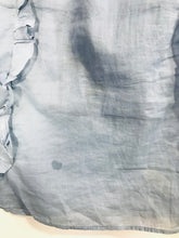 Load image into Gallery viewer, Intropia Women's Ruffle Lightweight Midi Dress | EU34 UK6 | Blue