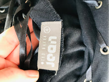 Load image into Gallery viewer, Ted Baker Women's Lace Up 3/4 Length Sleeve T-Shirt | L UK14 | Black