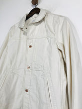 Load image into Gallery viewer, Uniqlo Ines de la Fressange Women’s Denim Overcoat Coat | M | Beige