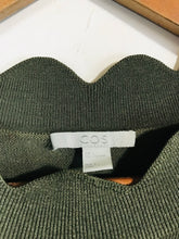Load image into Gallery viewer, COS Women's Wool Jumper Shift Dress | L UK14 | Green