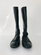 Load image into Gallery viewer, Flexa Fratelli Rosetti Women’s Leather Knee Boots | UK5 | Black