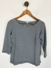 Load image into Gallery viewer, Pure Women's Striped Ribbed T-Shirt | UK12 | Multicoloured