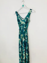Load image into Gallery viewer, Fat face Women’s Floral V-Neck Maxi Dress | UK8 | Green Blue