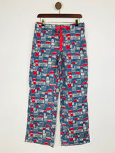 Load image into Gallery viewer, Boden Women's House Print Pyjamas PJ Bottoms | UK12 | Blue