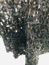 Load image into Gallery viewer, Roger + Roger Women's Sequin Blazer Jacket | UK20 | Black