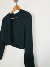 Load image into Gallery viewer, Nicole Farhi Women's Crop Smart Blazer Jacket | M UK10-12 | Black