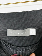 Load image into Gallery viewer, Mint Velvet Women's Rib Knit Pencil Skirt | UK12 | Grey