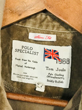 Load image into Gallery viewer, Joules Women's Cotton Striped Polo Shirt | UK10 | Brown