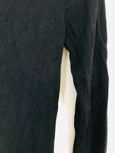 Load image into Gallery viewer, Zara Knitted Midi Body Con Dress | UK 12 | Black