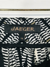 Load image into Gallery viewer, Jaeger Women's Cotton Slim Casual Trousers | UK14 | Multicoloured