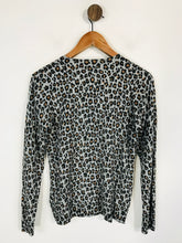 Load image into Gallery viewer, Hush Women's Wool Leopard Print Jumper | M UK10-12 | Multicoloured