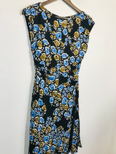 Load image into Gallery viewer, Jigsaw Women's Floral Smart A-Line Dress | UK8 | Multicoloured