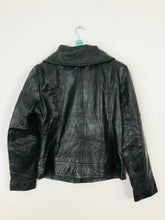 Load image into Gallery viewer, Soia & Kyo Women’s Leather Biker Jacket | L | Black