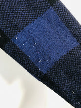 Load image into Gallery viewer, Max Studio Women's Check Gingham Knit Cardigan | S UK8 | Blue