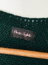 Load image into Gallery viewer, Phase Eight Women's Boho Poncho Shawl | UK8 | Green