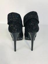 Load image into Gallery viewer, Chinese Laundry Women's Metallic Stiletto Heel Boots | EU39 UK6 | Black