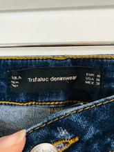 Load image into Gallery viewer, Zara Women’s Distressed Skinny Jeans | 40 UK12 | Blue