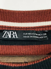 Load image into Gallery viewer, Zara Women's Striped Jersey Bodycon Dress | M UK10-12 | Multicoloured