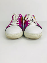 Load image into Gallery viewer, Air & Grace x DLAM Women's Leather Rainbow Trainers | EU39 UK6 | Multicoloured