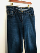 Load image into Gallery viewer, Ulla Popken Women's High Waist Wide Leg Jeans | EU46 UK18 | Blue