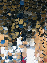 Load image into Gallery viewer, Monsoon Women's Sequin Pencil Skirt | UK10 | Brown