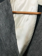Load image into Gallery viewer, Holland Esquire Men's Linen Blazer Jacket | 40 | Grey