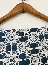 Load image into Gallery viewer, Pomodoro Women's Floral Sheath Dress | UK10 | Blue