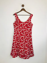 Load image into Gallery viewer, Newhouse Women's Striped A-Line Dress | L UK14 | Blue