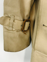 Load image into Gallery viewer, Burberry Women's Check Vintage Trench Coat | UK8-10 | Beige